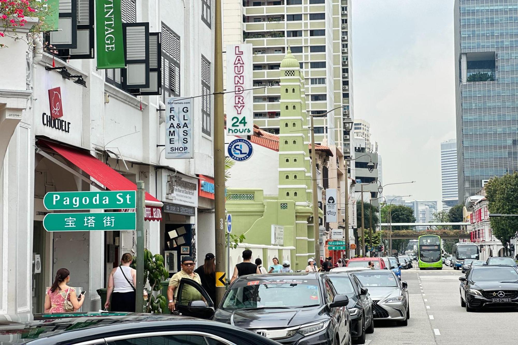 Rucksack Inn Temple Street Singapour Extérieur photo