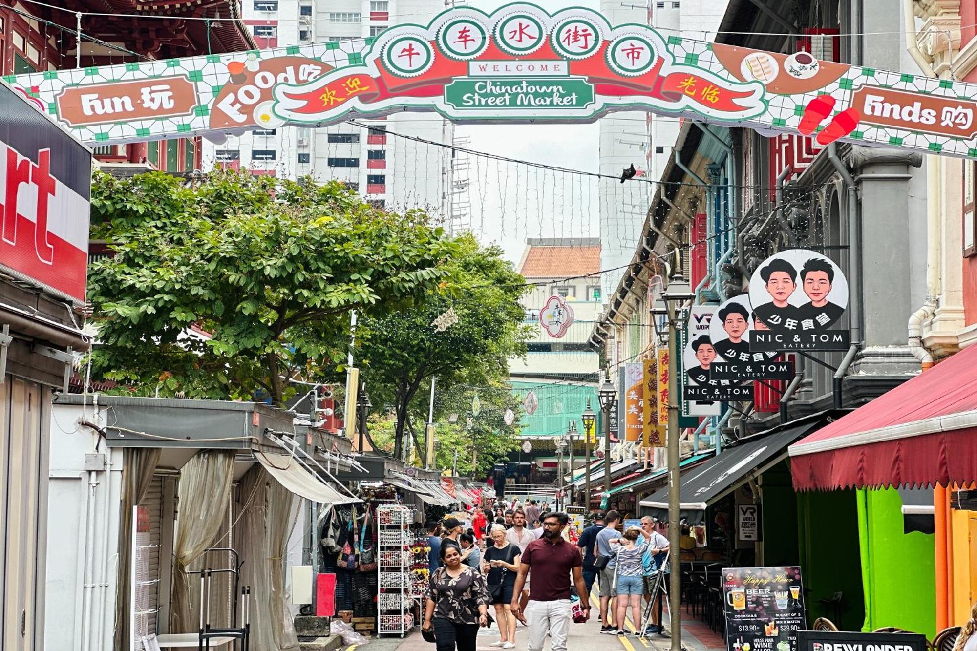 Rucksack Inn Temple Street Singapour Extérieur photo