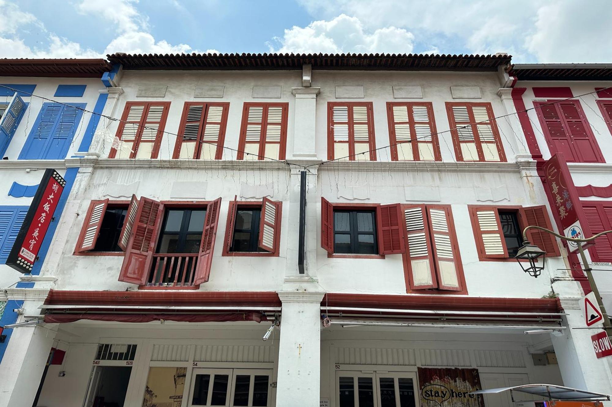 Rucksack Inn Temple Street Singapour Extérieur photo